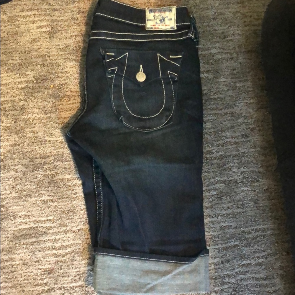 True religion capris size 29